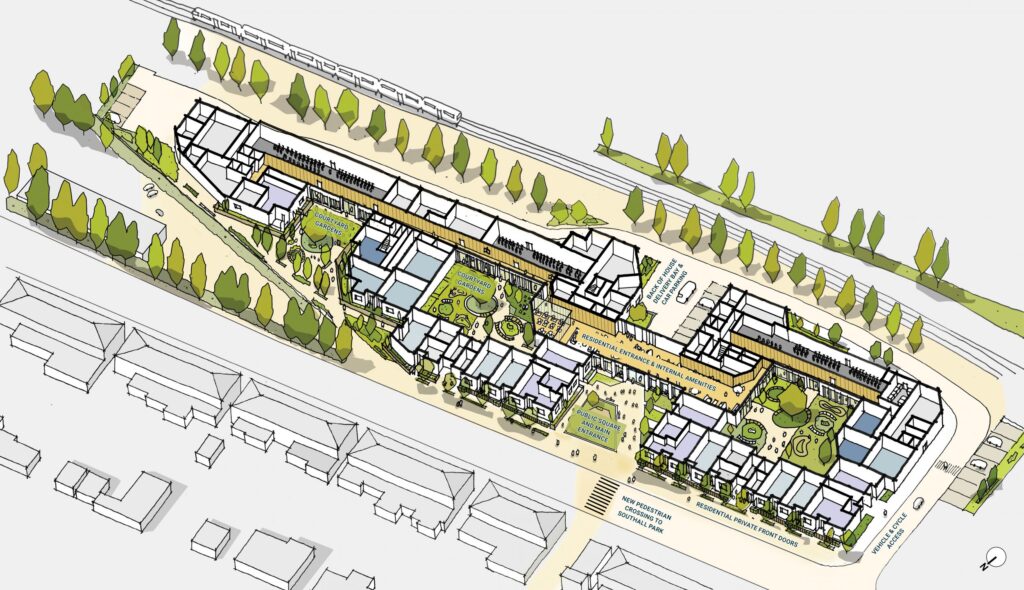 Connected Living London's Southall Sidings development, designed by Assael Architecture has been given the go-ahead.
